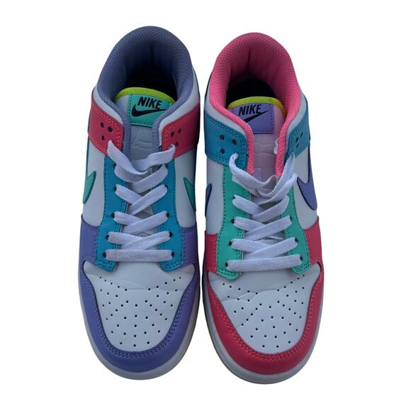 Nike Dunk Low SE Easter Candy Size 7 Colorful Pulse Sneakers - Picture 6 of 9